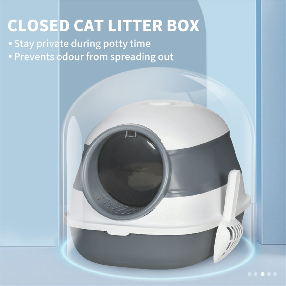 Cat Litter Box Enclosed